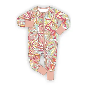 New Design Bamboo Baby Clothes Romper Infant Anti-Bacterial Eco-friendly Material Support OEM&ODM Projects with CPC Certificate