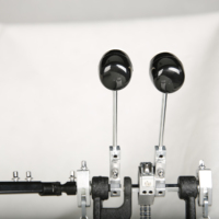 Basse à double pédale de haute qualité, tambour à double pédale, utilisé pour les performances de percussion