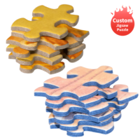Puzzle en tube miniature personnalisé OEM, 100 pièces, puzzle miniature de haute qualité