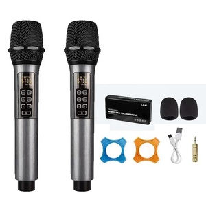 UM1862A UHF <strong>Universal</strong> <strong>Wireless</strong> Microphone <strong>System</strong> 2 Channel Plastic Handheld Mic - Product Image 2