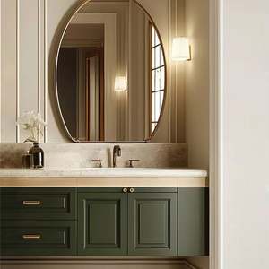 Meubles de salle de bain, meubles de toilette, armoires de salle de bain, design modulaire de style méditerranéen, plan de travail en ardoise - Product Image 2