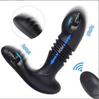 Automatischer Vibrations-Teleskop-Analmasturbator für Frauen und Prostata-Stimulator für Männer