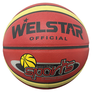 Pallone da Basket Laminato per Sport all'Aperto Welstar, Produttore in Cina, Pallone da Basket Laminato Personalizzato di Dimensioni Ufficiali per Allenamento - Product Image 3