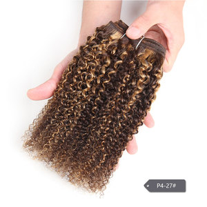 Extensions de cheveux humains brésiliens Remy, bouclés afro crépus, 1 pièce, double trame, 100g, sans produits chimiques ni colorants - Product Image 5