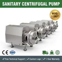 Pompa Centrifuga Sanitaria KEDUN KDP 10T/h per Fabbriche Lattiero-Casearie e Casearie Brasiliane, Motore in Acciaio Inox, Bassa Pressione, Garanzia 1 Anno