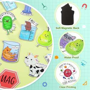 25 Pcs Funny Fairy Theme Custom Shape Art Deco Design Reusable Strong Magnetic Polyresin <b>Fridge</b> <b>Magnets</b> Customized Color <b>for</b> - Product Image 1