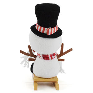 هدايا عيد الميلاد Boheng هدية صغيرة أفخم دمية navifdad الحلي التزلج عيد الميلاد ثلج لديكور المنزل - Product Image 4