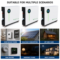 Batterie LiFePO4 à semi-conducteurs Ksafe Grade A 51,2 V 200 Ah, type sur pied, pour alimentation de secours solaire hors réseau