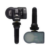 Programmateur de capteurs TPMS universel 2-en-1 433 MHz 315 MHz, système de surveillance de la pression des pneus sans fil avec valve en caoutchouc