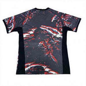 2627 Edisi Khusus Setelan Sepak Bola Poliester Bernapas dengan Lengan Pendek Desain Cetak untuk Musim Panas - Product Image 2