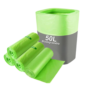 Sacs <span class=keywords><strong>poubelle</strong></span> en plastique jetables pour usage domestique, doublures de <span class=keywords><strong>poubelle</strong></span> sûres pour la famille - Product Image 6