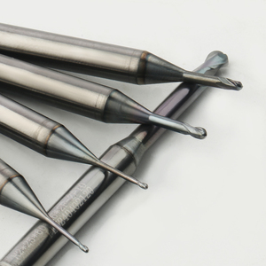 مطحنة نهاية ذات قطر 6 أخدود يمكن التحكم فيه باستخدام الحاسب الآلي ، قاطع طحن كروي من سبائك التنغستن كربيد عميق قابل للتخصيص يدعم OEM ODM - Product Image 3