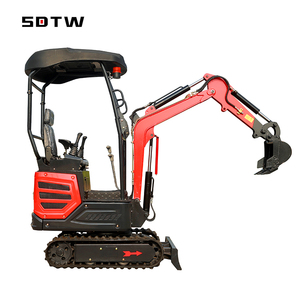 SDTW TW12P Suministro de fábrica Mini excavadora 1Ton 2Ton Bagger Custom 1,2 Ton Granja hidráulica con motor <span class=keywords><strong>Yanma</strong></span> o Kubota - Product Image 1