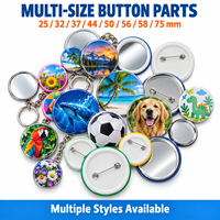Nouvelle machine manuelle de fabrication de badges en plastique 58 mm avec moule interchangeable pour restaurant, fabrication de badges en plastique + aimant souple 220V/110V