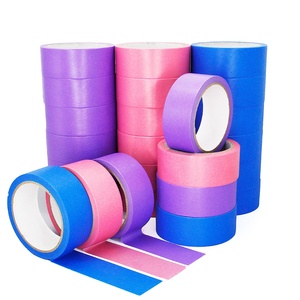 Cinta Adhesiva Multicolor sin Residuos para Decoración del Hogar, Arte Mural, Envoltura <span class=keywords><strong>de</strong></span> Regalos, Fabricante Profesional OEM - Product Image 5