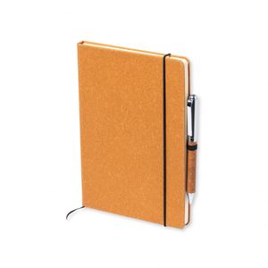 Libreta Multifuncional de Lujo A5, Ecológica, de Cuero Reciclado, con Logotipo Personalizado, Impresión Offset, para Uso Promocional - Product Image 2