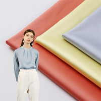 Écharpe en mousseline de soie en polyester 50D, directe du fabricant, tissu de soie en satin