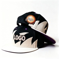 Casquette de baseball vintage personnalisée en gros avec dents de requin, casquette ajustable unisexe, style sportif décontracté, hip-hop, sérigraphiée