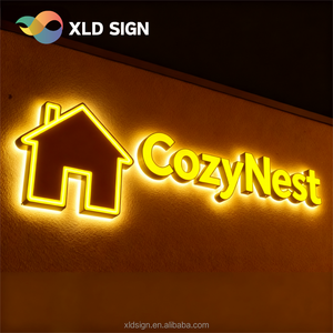 Alta luminosità <span class=keywords><strong>lettere</strong></span> di luce acrilica <span class=keywords><strong>LED</strong></span> segnaletica pubblicitaria a <span class=keywords><strong>LED</strong></span> cartelli per boutique di lusso vetrine - Product Image 3