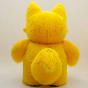 Costume de mascotte gonflable <span class=keywords><strong>géant</strong></span> en fourrure de loup pour événements d'exposition et cosplay d'anime, 2,2 m, pour adulte, vêtement gonflable grand loup - Product Image 5