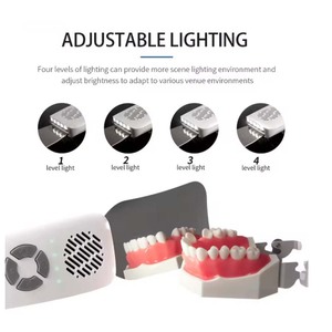 Riflettore antiappannamento dentale Set illuminazione regolabile intelligente controllo alta durezza in acciaio inox ortodontico orale - Product Image 2