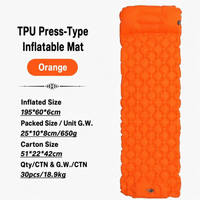 Matelas gonflable professionnel en TPU Diamond, robuste, imperméable, pour la randonnée et les SUV