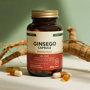 Cápsulas de <span class=keywords><strong>Ginseng</strong></span> Vermelho Panax Extra Forte OEM Suplemento Herbal Vitalidade e Suporte Imunológico Energia Foco Extrato de Raiz para Adultos - Product Image 5
