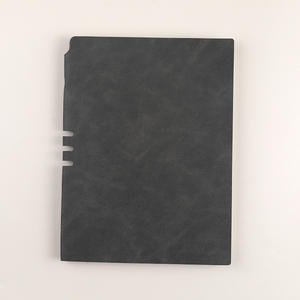 Cuaderno de Tapa Blanda A5 A6 de Cuero PU con Cierre de Cuerda, <span class=keywords><strong>Diario</strong></span> Personalizado con Papel Rayado - Product Image 2