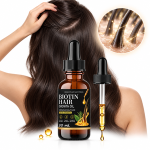 Elixires Herbales Nutritivos para el Cuero Cabelludo, Tratamiento Capilar, Aceite de Biotina para el Crecimiento del Cabello, Suero Anticaída - Product Image 1