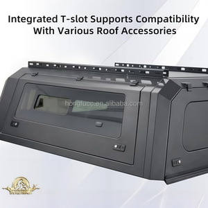 รถกระบะแคมป์เปอร์ขายดี 4x4 หลังคาแข็งสำหรับ <span class=keywords><strong>Ford</strong></span> F150 Raptor <span class=keywords><strong>Ranger</strong></span> Toyota Hilux Tacoma Tundra Dodge Ram Dmax - Product Image 5
