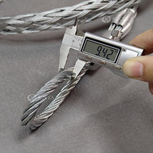 Al por mayor Calcetines de sujeción para cables de malla de acero galvanizado en caliente - Product Image 5