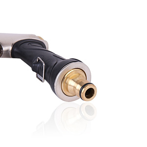 Pistola de agua de alta presión Huabangshi de 9 funciones, pistola pulverizadora metálica con gatillo frontal para lavado de autos - Product Image 1