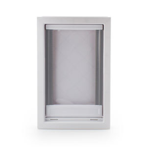 Pintu hewan peliharaan anjing besar PVC Modern dengan tutup pintu hewan peliharaan sedang hingga ukuran besar masuk anjing dan keluar pintu anjing bergaya - Product Image 5