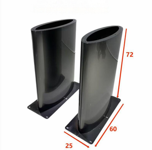 Soportes para Patas de Mesa de Comedor de Acero Inoxidable con Acabado Espejo, Diseño Moderno, Resistentes, Fácil Instalación, Estilo Lujoso para Losas de Piedra - Product Image 4