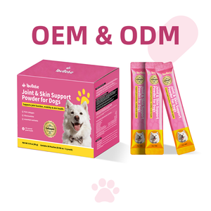 犬用OEM/ODM関節・皮膚サポートパウダー |   コラーゲン＆グルコサミンペットサプリメント - Product Image 1