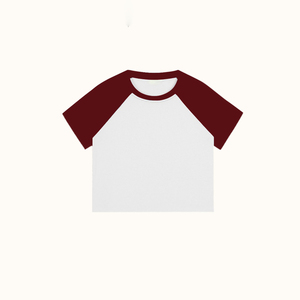 Moda giovani ragazze donna <span class=keywords><strong>Crop</strong></span> <span class=keywords><strong>Top</strong></span> Brand estivo Design Logo personalizzato da donna <span class=keywords><strong>Top</strong></span> <span class=keywords><strong>Top</strong></span> <span class=keywords><strong>Crop</strong></span> 2025 nuove magliette - Product Image 4