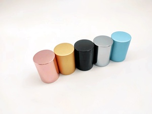 Top Wholesale Option for Custom Fragrance Projects Heavy-<strong>Feel</strong> Color-Customized Perfume Aluminum Cap - Product Image 4