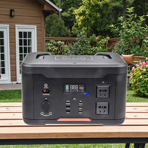 Station d'alimentation mobile 1000W, station d'alimentation portable avec batterie lithium-ion pour les fêtes en plein air, le travail sur le terrain, l'utilisation à domicile, haute qualité - Product Image 6
