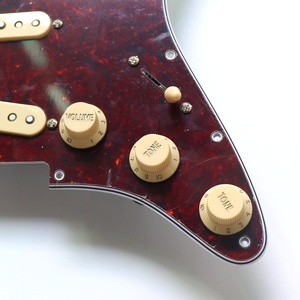 <span class=keywords><strong>Pickguard</strong></span> đàn guitar ST kiểu dáng cổ điển Donlis Vintage DS53 AlNiCo có dây, màu nâu rùa, dành cho guitar tùy chỉnh SSS - Product Image 3