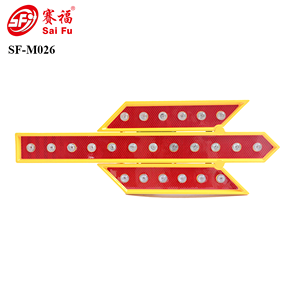 Flèche lumineuse de direction pliable à haute visibilité avec 24 LED - Product Image 5