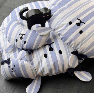 Высококачественный коврик для домашних животных Подушка дышащая Модная стильная кровать для собак и кошек для всех сезонов моющаяся однотонная картонная коробка с узором - Product Image 3