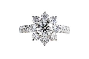 Bague de fiançailles en argent sterling Moissanite S925 en forme de poire personnalisée pour femme - Product Image 5