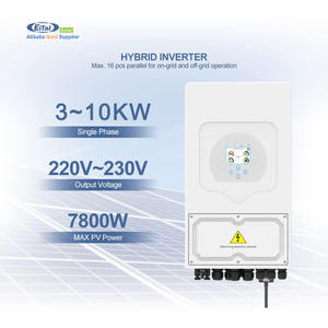 Onduleur solaire hybride monophasé DEYE 3Kw 5Kw 6Kw 8Kw 10Kw 12Kw stock UE <span class=keywords><strong>48V</strong></span> <span class=keywords><strong>230V</strong></span> onduleur sur réseau hors réseau pour système solaire - Product Image 1