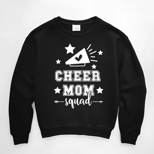 Etiquetas <span class=keywords><strong>de</strong></span> transferencia <span class=keywords><strong>de</strong></span> calor <span class=keywords><strong>de</strong></span> vinilo Cheer Mom Squad <span class=keywords><strong>de</strong></span> alta calidad Plastisol DTF diseños <span class=keywords><strong>de</strong></span> serigrafía técnica <span class=keywords><strong>de</strong></span> fijación en caliente listo para presionar - Product Image 4