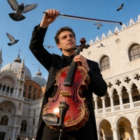 Nouvelle conception de violon artisanal de haute qualité, violon baroque 4/4 avec étui pour les performances et récitals classiques