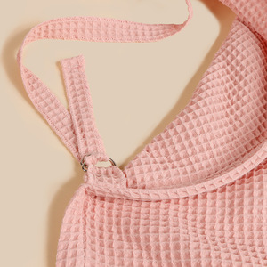 <span class=keywords><strong>Serviette</strong></span> et couverture d'allaitement en coton gaufré uni très populaire pour la maternité des mères - Product Image 5