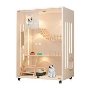 猫の木多機能布猫の家スペースカプセルデザインペットインタラクティブクライミングジャンププラットフォーム - Product Image 2