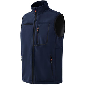 Gilet de golf personnalisé léger et souple pour hommes, vêtements d'hiver de haute qualité, col mandarin, nouveau design, imperméable, fermeture éclair complète, décontracté - Product Image 5