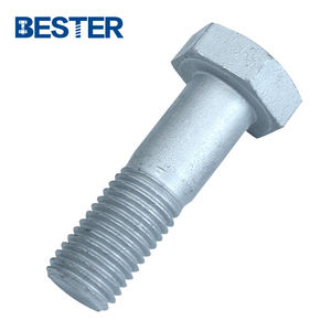 Zhejiang Jiaxing sujetadores de alta resistencia ASTM A193 B7 A194 2h perno y tuerca de acero al carbono hexagonal grande DIN 6914 A325 pernos estructurales - Product Image 3