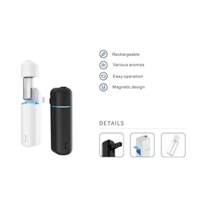 Japan Market Car Aroma Diffuser Mini Air Vent Clip <b>Battery</b> <b>Operated</b> Smart Auto Car Ultrasonic Scent Diffuser Custom Logo - Product Image 5